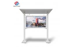 China Anti Vandalism Outdoor KioskHorizontal With Canopy High Brightness LCD supplier