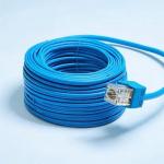 Blue Cat5e FUTP 24AWG 1000ft High Speed Network Cable for Shielded Ethernet Cable for sale