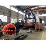 350mm Discharge Pipe Cutter Suction Dredger For River Sand Dredging And Reclamation for sale