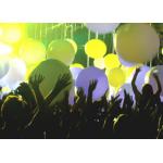 Custom Shape LED Light Advertising Inflatables Balloon Beach Ball Shining for sale