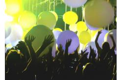 China Custom Shape LED Light Advertising Inflatables Balloon Beach Ball Shining supplier
