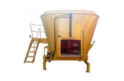 China 4cbm Animal Livestock Feed Paddle Mixer Cattle Fodder Mixing Machine TMR supplier