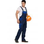 China Professional Sewing Bib Work Pants / Twil Fabric Mens Bib Overall Dungarees for sale