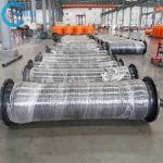 25 6 Inch 12 Inch Diameter Rubber Discharge Hose High Pressure Suction Dredging for sale