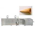 Flexible Ice Cream Manufacturing Equipment For Sugar Cone / Waffle Basket for sale