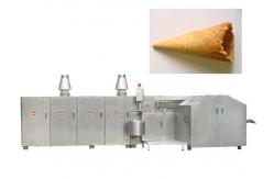 China Flexible Ice Cream Manufacturing Equipment For Sugar Cone / Waffle Basket supplier