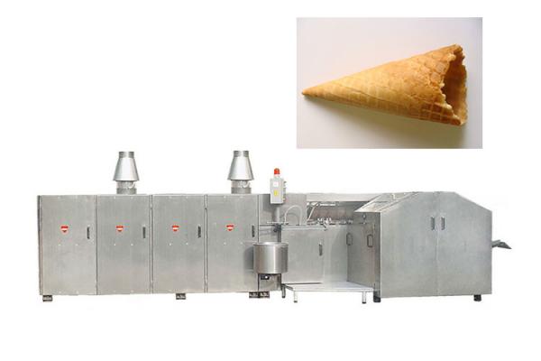 Flexible Ice Cream Manufacturing Equipment For Sugar Cone / Waffle Basket