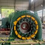 Draft Tube Material StainlessSteel Francis Hydro Turbine with Rated Power 100KW-3MW for sale