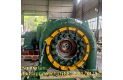 China Draft Tube Material StainlessSteel Francis Hydro Turbine with Rated Power 100KW-3MW supplier