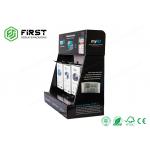 CMYK Printing Custom Made Cardboard Countertop Display Boxes With Hooks