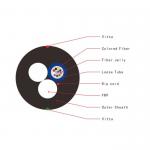 MINI ADSS Fiber Optic Cable 6 Cores 12 Cores 24 Cores ASU80 ASU120 for sale