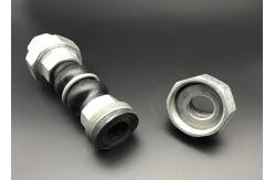 China Elastomer Rubber Bellows With Flange NPT Union Pipe Joint Fluoroplastics supplier