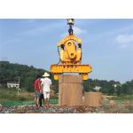Hydraulic Sheet Pile Excavator Mounted Vibro Hammer For Cranerough 300KW for sale
