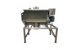 China 10L/Batch Horizontal Powder Ribbon Mixer Machine Mirror Polishing supplier