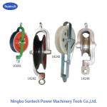 Overhead Line Round Belt Hold Down Wire Cable Pulley Stringing Block