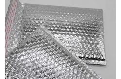 China Waterproof Silver Bubble Wrap Envelopes , 6x10 Metallic Foil Bubble Bags Anti Rub supplier