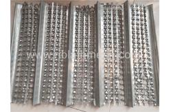 China Professional High Rib Lath Mesh , High Rib Construction Joint 2-3M Length supplier