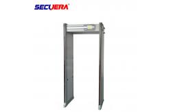 China Bus Station Archway Metal Detector 20 Security Level With 20W Power Consumption supplier