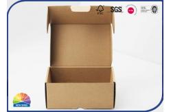 China Recycled Corrugated Mailer Box CMYK Offset Printing Storage Packaging supplier