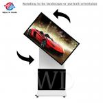 Multifunctional Intelligent Rotary Interactive Digital Display Free Standing for sale