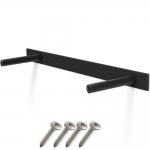 Solid Steel Floating Shelf Bracket with Hidden Support Powder Coating Bending Process for sale