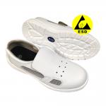Dustproof Breathable Work Safety Shoe Steel Toe Cap ESD Antistatic Shoes For Anti Static Industry for sale