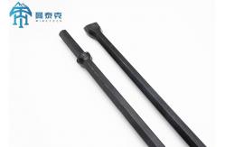 China Chisel Top Tip Small Hole Blasting 28mm Diameter Integral Drill Rod supplier