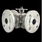 Durable Manual Four-Way Titanium Ball Valves Gr1 And Gr2 8-Inch Class 150 DN 15-250 For Water Supply for sale