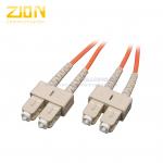 Device Termination Activing Fiber Optic Patch Cord SC to SC Duplex Multimode for sale