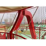 Safety Stainless Steel  Rope Netting With Ferrule Cable Mesh SS304 2.5Mm Wire for sale