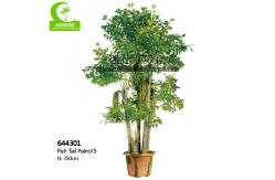 China Green Fishtail Palm 350cm Height Artificial Foliage Tree Large Size supplier