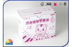 China Pink Offset CMYK Printing Corrugated Packaging Box Matte Recycled supplier
