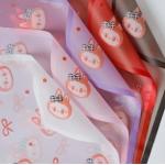 Labubu Magic Edge Mist Paper Love Bow Flower Packaging Paper