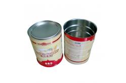 China ISO9001 Cooking Oil Tin Can CMYK 5L Round Tin Containers supplier
