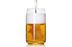 China Borosilicate Clear Milktea Coffee 16oz Beer Mugs Transparent supplier