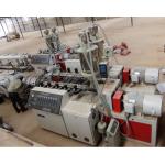 PVC Pelletizing Conical Plastic Twin Screw Extruder