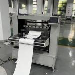 Full Automation Knife Paper Pleating Machine Adjustable Speed for sale