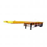 2 Axle Lorry Container Trailer 20FT ISO Tank Container Flatbed Semitrailer