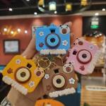 Capybara Projection Camera Cute Car Keychain Multi Functional​​ Custom Car Keychain for sale