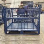 Foldable Stillage Pallet Cage Depth 800mm With Padlock Locking System for sale