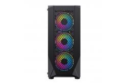China ODM MATX ARGB PC Cabinet Tempered Glass RGB For Gaming supplier