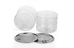China Square PET Tube Packaging , Easy Open Clear Plastic Packaging Tubes supplier