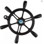 380mm 10FT Aluminum Steering Wheel , 15 Inch Boat Steering Wheel for sale