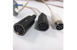 China 6 Pole DIN EMG Shielded Cable With Swich Conversion Cable supplier