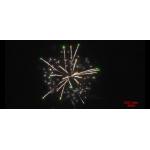 25 Shots Pyrotechnic Cake Fireworks Customized 180x180x225cm for sale