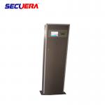 High Efficient Temperature Measuring Door , Walk Through Metal Detector Digital for sale
