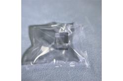 China 10x10x10mmt Transparent SiC Optical Lens 4H-SEMI Hardness 9.0 Customzied Shape supplier