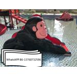 Modern Kids Water Park Equipment Fiberglass Monkey Water Slide for sale