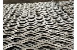China Flattened Galvanized Diamond 2m Expanded Metal Wire Mesh Sheet Grill Grates supplier