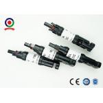 UV Resistant  Solar Panel Cable Connectors In Line Diode Standard Module Design